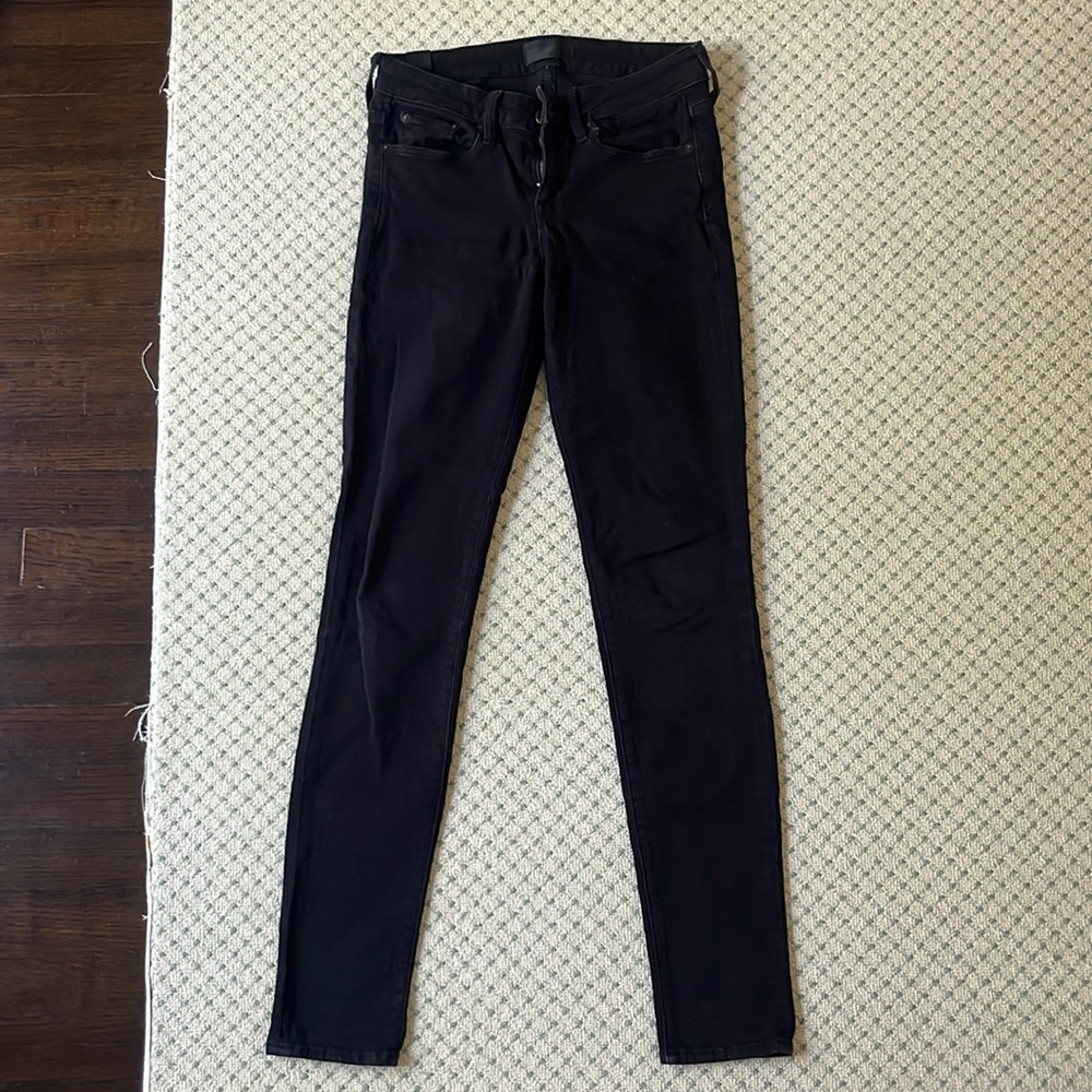 Vince skinny black jeans, extremely comfortable, size 26